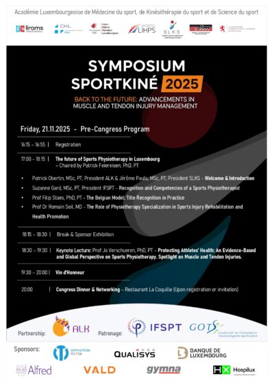 Symposium Sportkiné 2025
