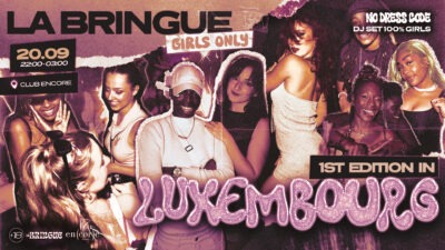 La Bringue GIRLS ONLY - LUXEMBOURG - 1st edition
