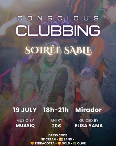 Conscious Clubbing: Soirée Sable