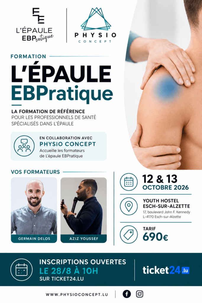 Formation L'épaule EBPratique